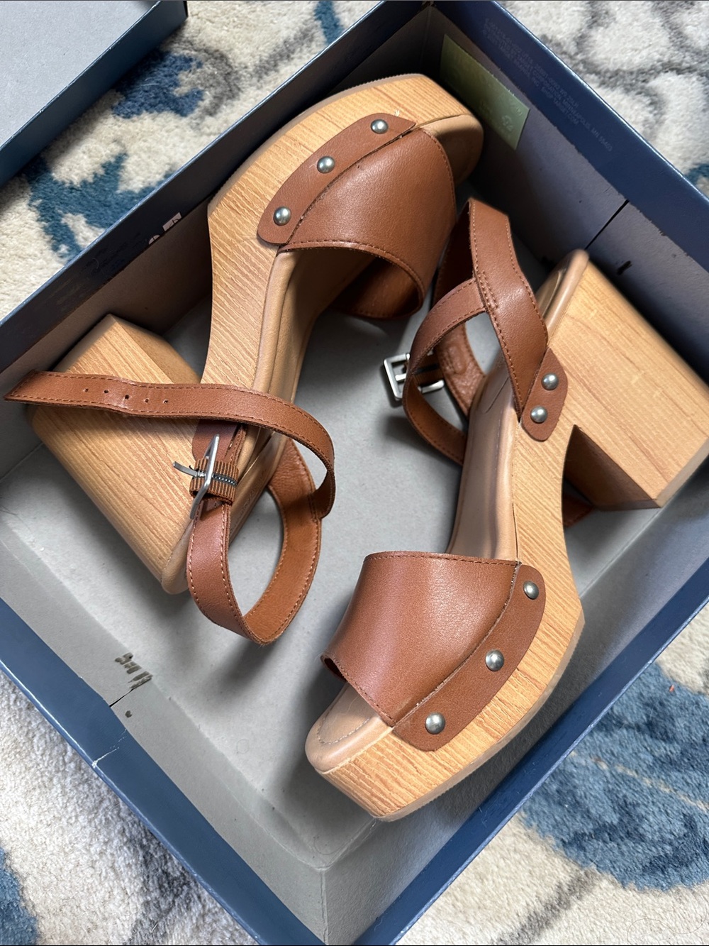 Universal Thread April Heels Cognac